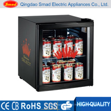 CE / ETL / RoHS Refrigerador de porta de vidro Mini refrigerador de exibição Mini